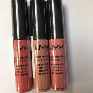 3 for $22 - NYX Soft Matte Lip Creams